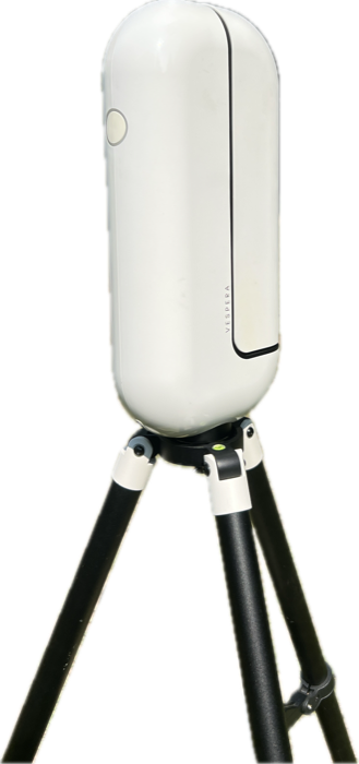 Alex's Vaonis Vespera smart telescope on its tripod